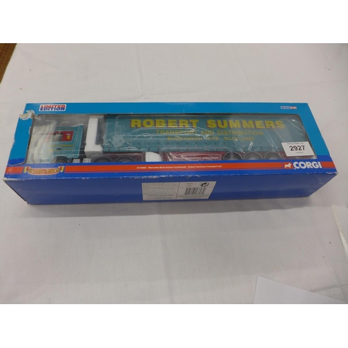 2927 - A BOXED CORGI ROBERT SUMMERS MODEL LORRY