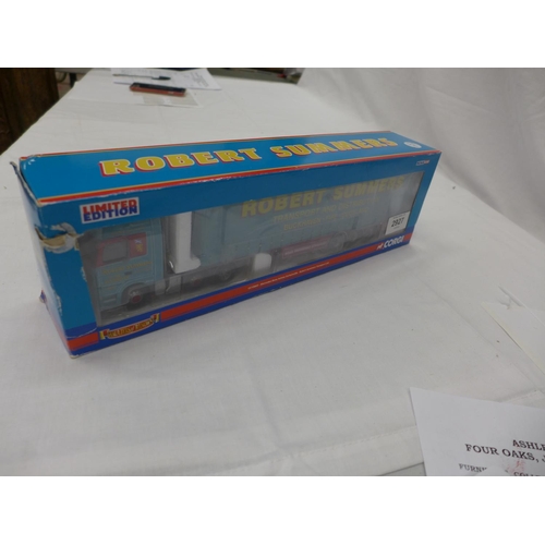 2927 - A BOXED CORGI ROBERT SUMMERS MODEL LORRY