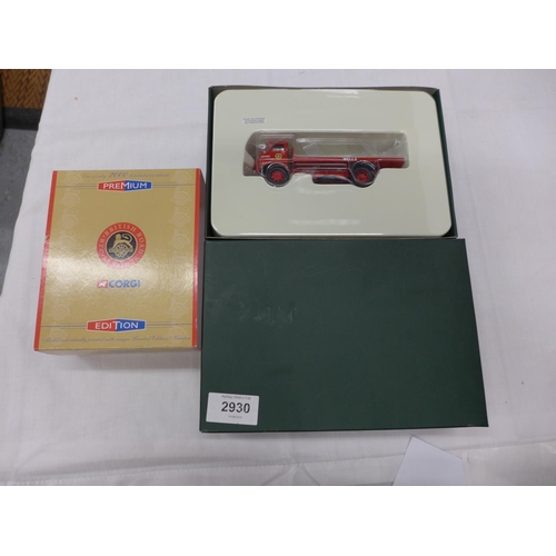 2930 - A BOXED LIMITED EDITION AUSTIN FOUR WHEELED PLATFORM MODEL LORRY