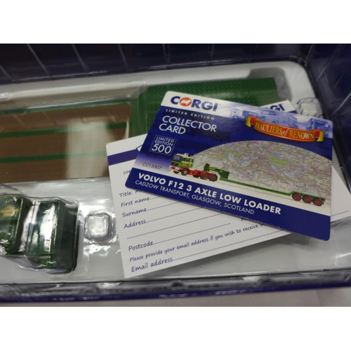 2933 - A BOXED CORGI CADZOW HAULAGE MODEL LORRY