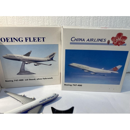 2949 - FOUR HERPA WINGS COLLECTION PLANES TO INCLUDE - QANTAS BOEING 747SP NO. 511582, BOEING FLEET BOEING ... 