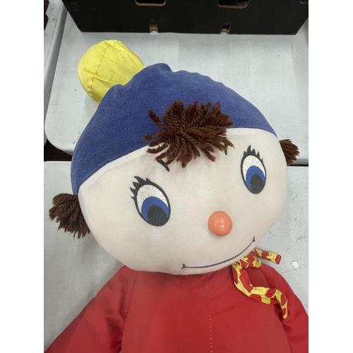 3127 - A LARGE PLUSH NODDY FIGURE HEIGHT 36 INCHES