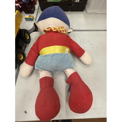 3127 - A LARGE PLUSH NODDY FIGURE HEIGHT 36 INCHES