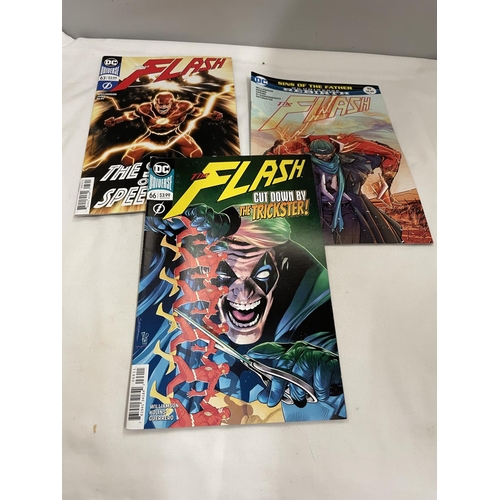 3370 - TWELVE MODERN AGE THE FLASH DC COMICS - TWO VARIANT COVERS