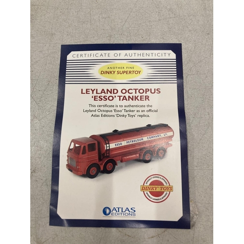 3389 - AN UNOPENED AND BOXED DINKY SUPER TOYS NO 943 LEYLAND OCTOPUS TANKER ESSO