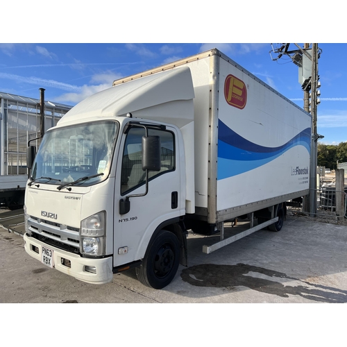 162 - ISUZU BOX VAN N.75.190 2013. FULL HISTORY 2 KEYS
NO  VAT