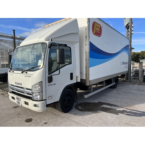 162 - ISUZU BOX VAN N.75.190 2013. FULL HISTORY 2 KEYS
NO  VAT