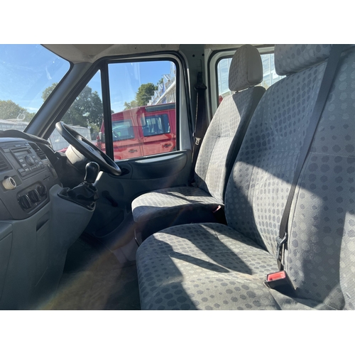 163 - FORD TRANSIT TWIN CAB TWIN WHEEL TIPPER BN07 ZFX  119K MILES, MOT TILL 28/07/2023    NO VAT