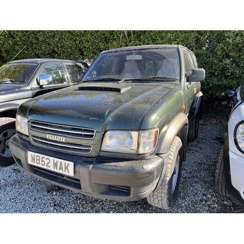 164 - ISUZU TROOPER 30.D DOHC TURBO W852 WAK 161K MILES.  MOT TILL 6/01/2023.  NO VAT