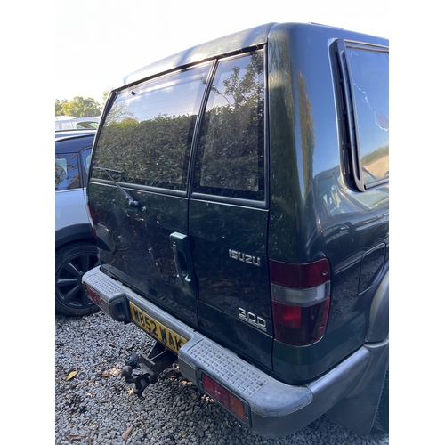 164 - ISUZU TROOPER 30.D DOHC TURBO W852 WAK 161K MILES.  MOT TILL 6/01/2023.  NO VAT