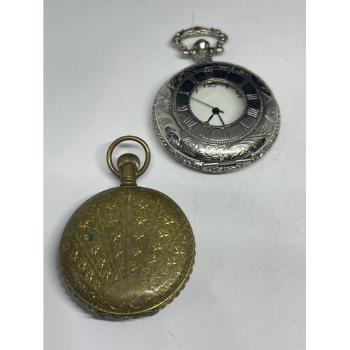 730 - FIVE VARIOUS POCKET WATCHES