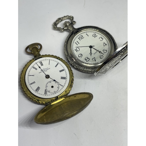 730 - FIVE VARIOUS POCKET WATCHES