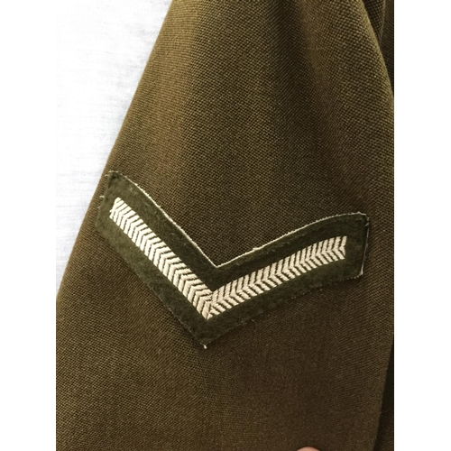 474 - A LIGHT INFANTRY NCO'S JACKET DATED 1967