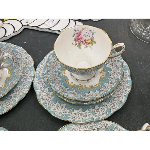 70 - A QUANTITY OF ROYAL ALBERT 'ENCHANTMENT' CUPS, SAUCERS AND SIDE PLATES