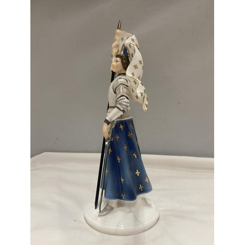 871 - A LIMITED EDITION 125/950 COALPORT FIGURE OF JOAN OF ARC