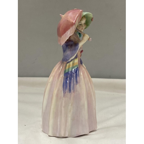 877 - A ROYAL DOULTON FIGURINE MISS DEMURE HN 1402