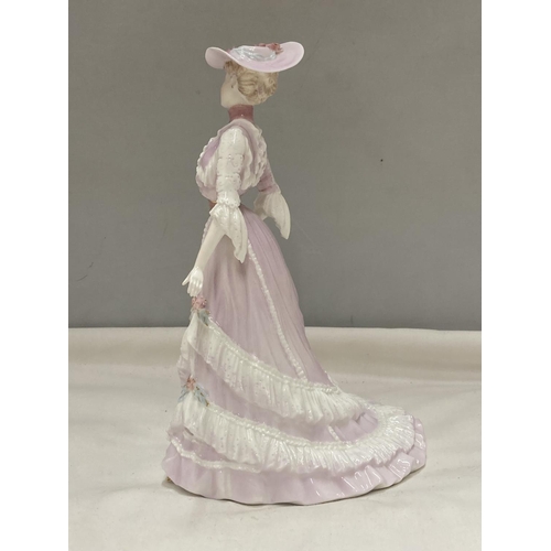 880 - A LIMITED EDITION COALPORT FIGURE LADY EVELYN 81/12500