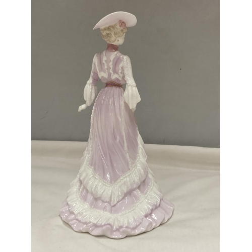 880 - A LIMITED EDITION COALPORT FIGURE LADY EVELYN 81/12500