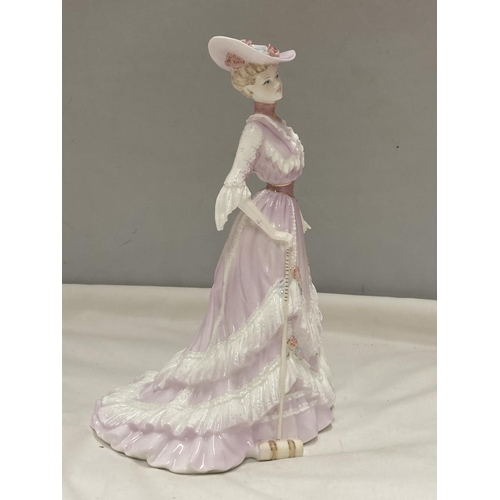 880 - A LIMITED EDITION COALPORT FIGURE LADY EVELYN 81/12500