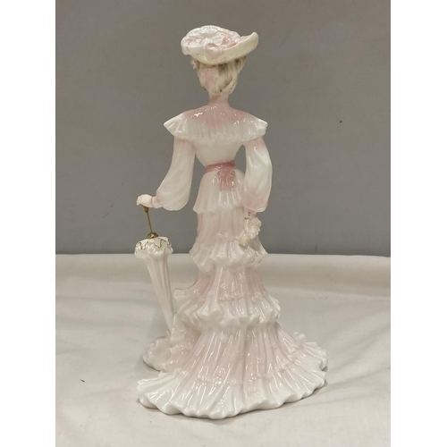 882 - A LIMITED EDITION COALPORT FIGURE LADY ALICE 1896/12500