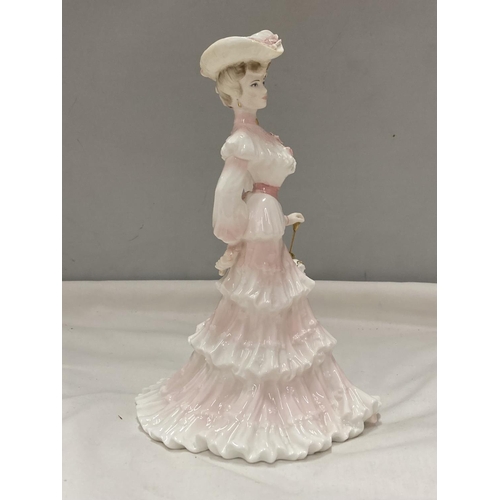 882 - A LIMITED EDITION COALPORT FIGURE LADY ALICE 1896/12500