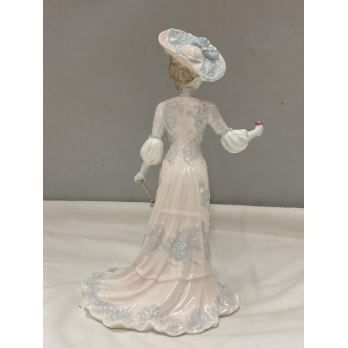 884 - A LIMITED EDITION COALPORT FIGURE LADY FRANCIS 1048/12500