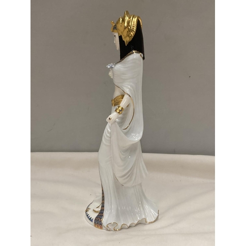 887 - A LIMITED EDITION COALPORT FIGURE CLEOPATRA 862/9500