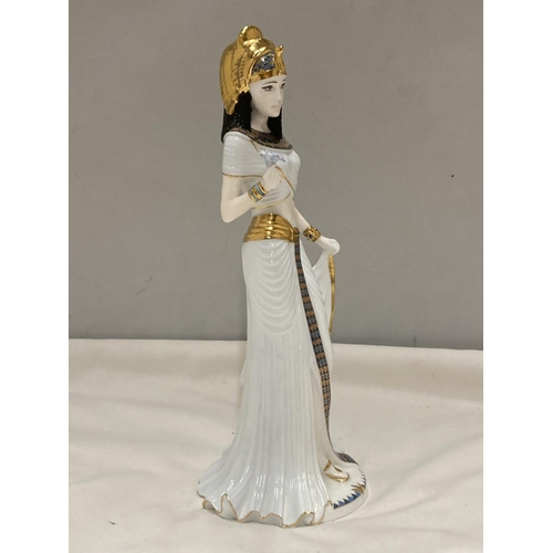 887 - A LIMITED EDITION COALPORT FIGURE CLEOPATRA 862/9500