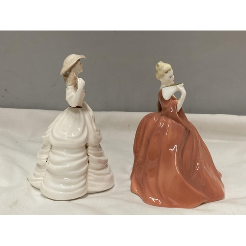 900 - TWO SMALL COALPORT FIGURES