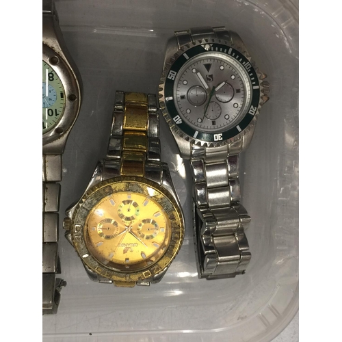 180 - FOUR WRISTWATCHES IN WORKING ORDER AT TIME OF CATALOGUING