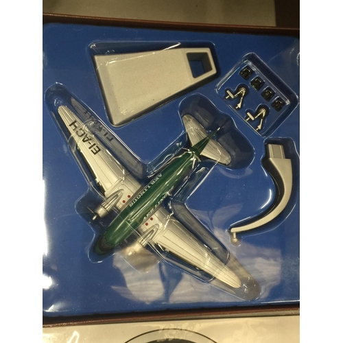 182 - A BOXED FRONTIER AIRLINERS MODEL OF DOUGLAS C-47A IN AER LINGUS LIVERY BY CORGI CLASSICS FROM THE AV... 