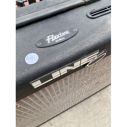 1333 - A FLEXTONE LINE 6 GUITAR AMPLIFIER