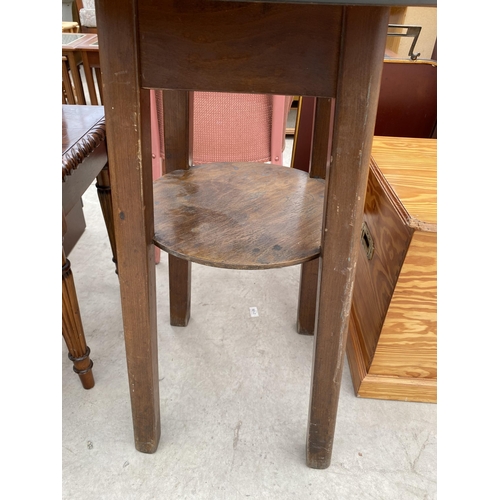 2454 - A PUB TABLE WITH FORMICA TOP BY E.A. CLARE & SON, 23