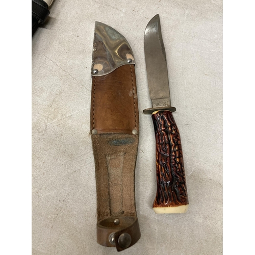 264 - A WILLIAM RODGERS 1950'S SCOUT KNIFE