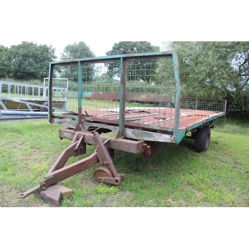 134 - BALE TRAILER + VAT