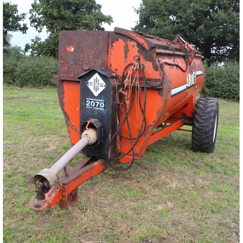 144 - ABBEY 2070 MANURE SPREADER + VAT