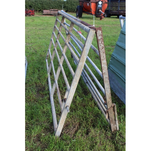 173 - 2 GI GATES 8'& 6 'APPROX + VAT