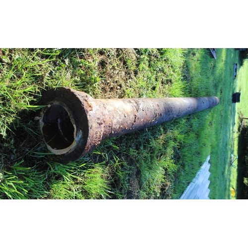 49 - 12FT IRON PIPE  +  VAT