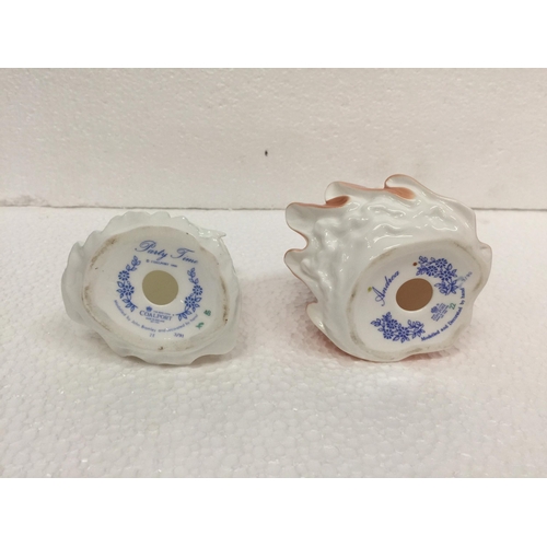 901 - TWO SMALL COALPORT FIGURES