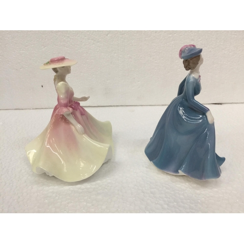 903 - TWO SMALL COALPORT FIGURES