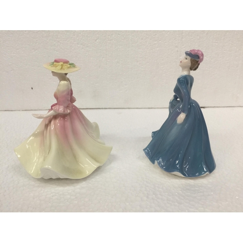 903 - TWO SMALL COALPORT FIGURES