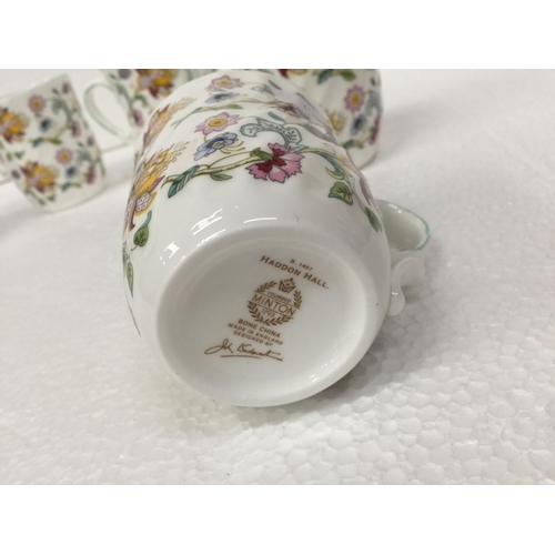 911 - SIX NEW MINTON HADDON HALL MUGS