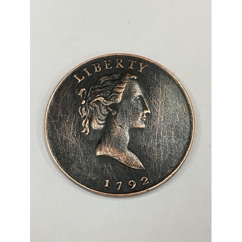 737 - A UNITED STATES 1792 LIBERTY COIN