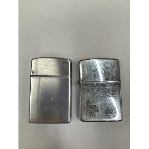 747 - TWO LIGHTERS TO INCLUDE A ZIPPO