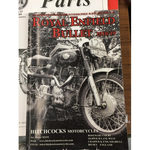 1047 - SIX VINTAGE AMERICAN MOTORCYCLE MAGAZINES TO INCLUDE - CHOPPERS AND CYCLE WORLD FROM THE 1960'S AND ... 