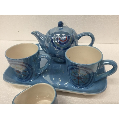 794 - A WHITTARD OF CHELSEA SPARKLE COLLECTION TEA FOR TWO SET