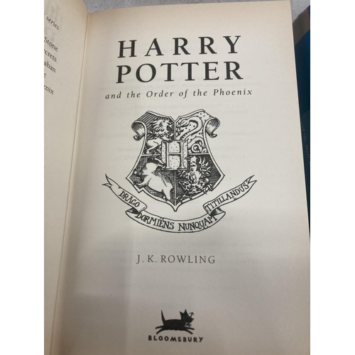 987 - A FIRST EDITION HARDBACK HARRY POTTER AND THE ORDER OF THE PHOENIX BY J.K. ROWLING WITH DUST JACKET ... 