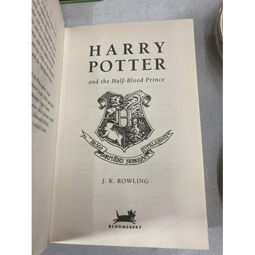 988 - A FIRST EDITION HARDBACK HARRY POTTER AND THE HALF-BLOOD PRINCE BY J.K. ROWLING WITH DUST COVER PUBL... 