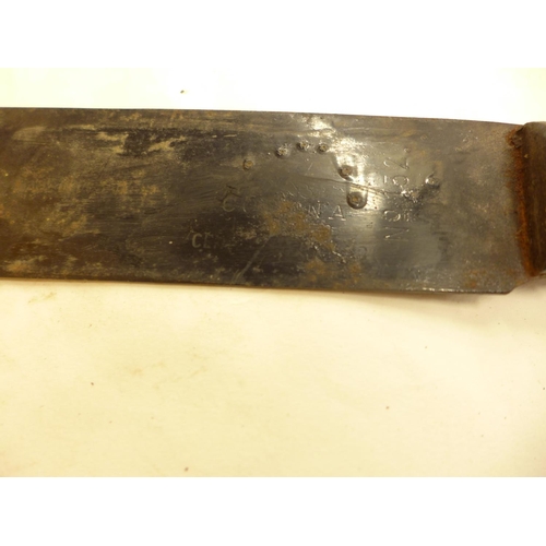 447 - A MID 20TH CENTURY NO.152 MACHETTE, 56CM BLADE