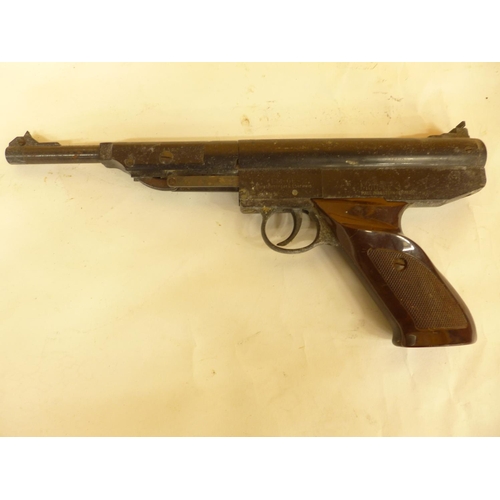 449 - AN EM-GE MOD LP3 .177 CALIBRE AIR PISTOL, 15CM BARREL